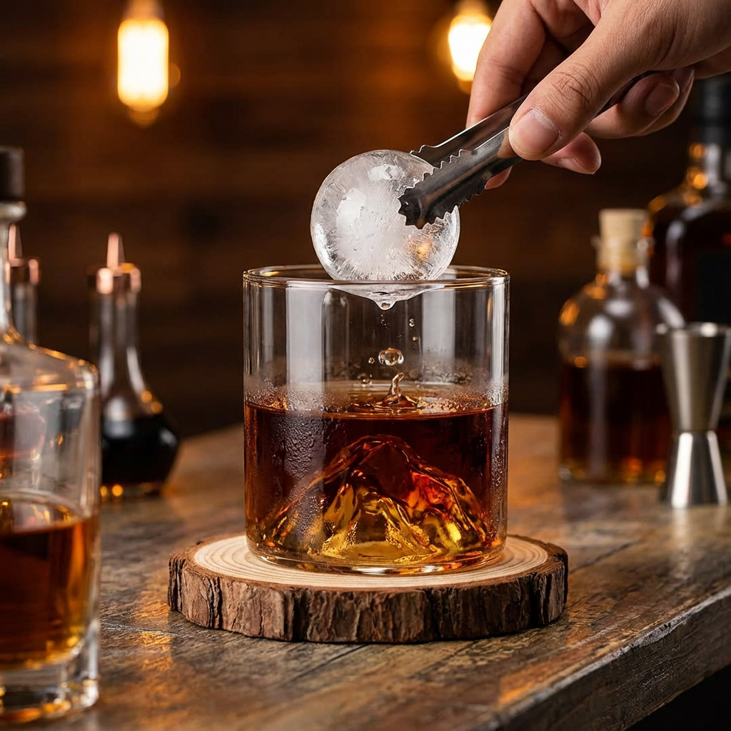 SmokeyRituals™ - комплект чаша "Планина" и дървена подложка