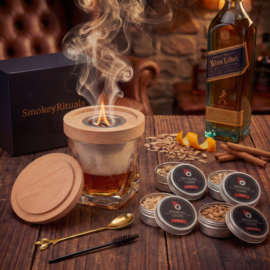 SmokeyRituals™ - комплект за опушване на уиски