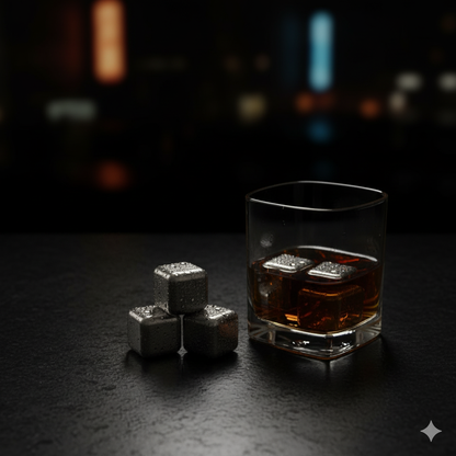 SmokeyRituals™ - комплект от 6 стоманени ледчета