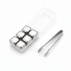 SmokeyRituals™ - комплект от 6 стоманени ледчета