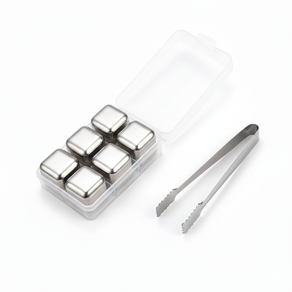 SmokeyRituals™ - комплект от 6 стоманени ледчета