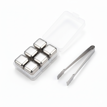 SmokeyRituals™ - комплект от 6 стоманени ледчета