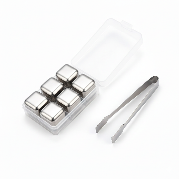 SmokeyRituals™ - комплект от 6 стоманени ледчета